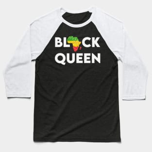 Black Queen, Black Women Baseball T-Shirt